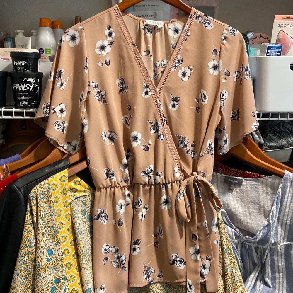 Tunic shirt pink